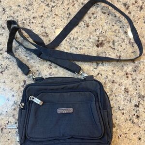 Baggallini Triple Zip Crossbody Bag